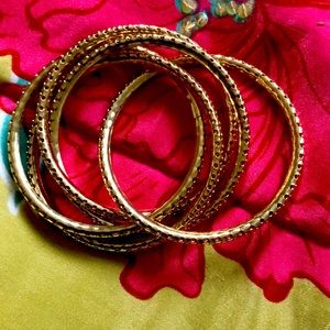 Gold Bangle Bracelet